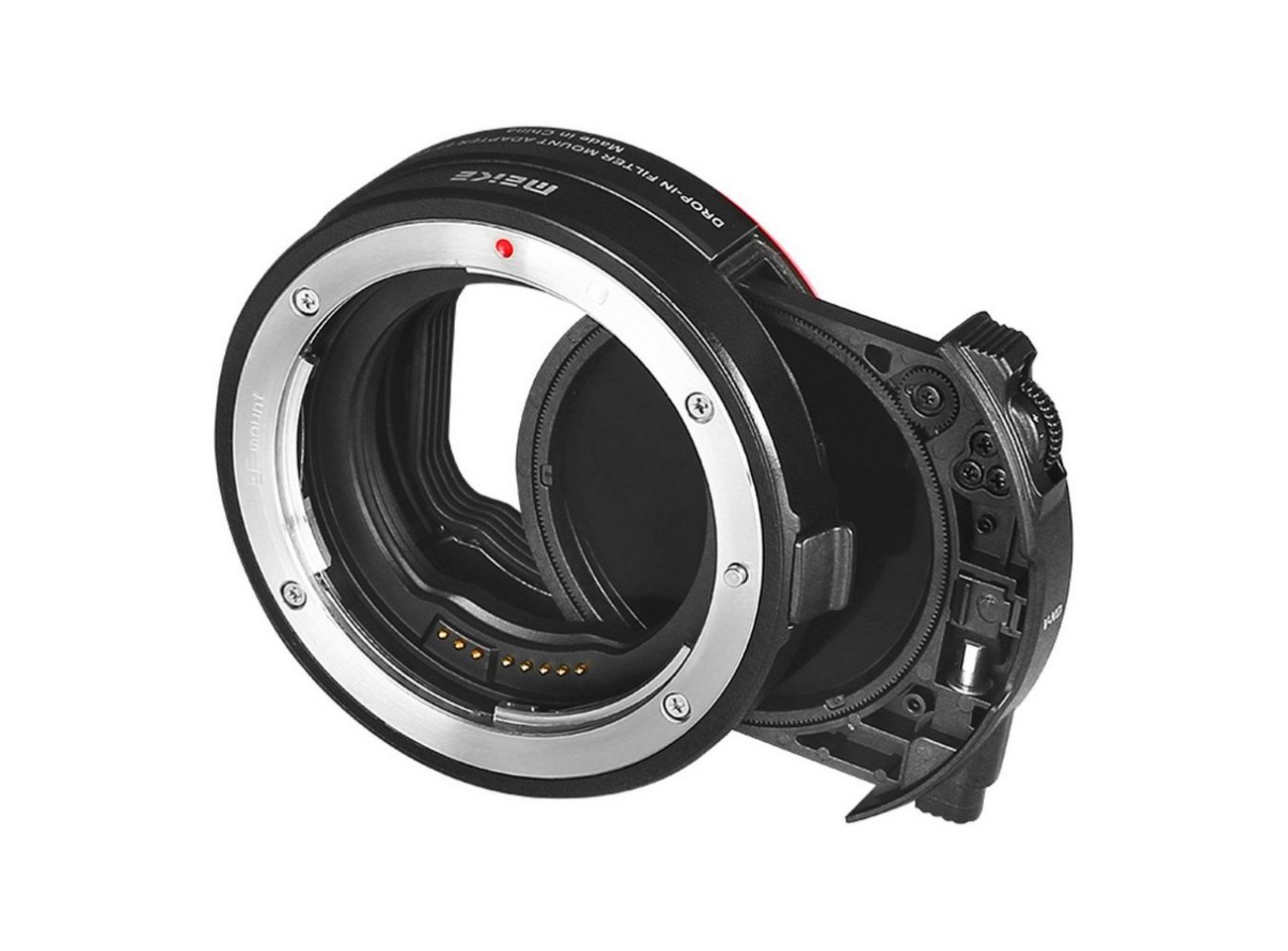 Meike MK-EFTR-C Mount Adapter EF auf EOSR Drop-In-Variable Filter Objektivzubehör von Meike