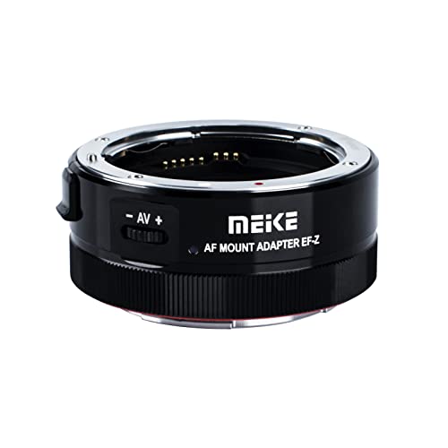Meike MK-EFTZ-B Autofokus-Adapter für Canon EF/EF-S Objektive auf Nikon Z-Serie Kameras Z5 Z6 Z7 Z50 Z6II Z7II von Meike