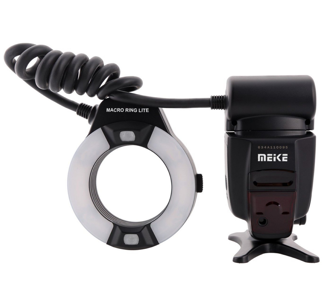 Meike Meike MK-14EXT Makro TTL Ringblitz für Canon mit LED Hilfslicht Blitzgerät von Meike