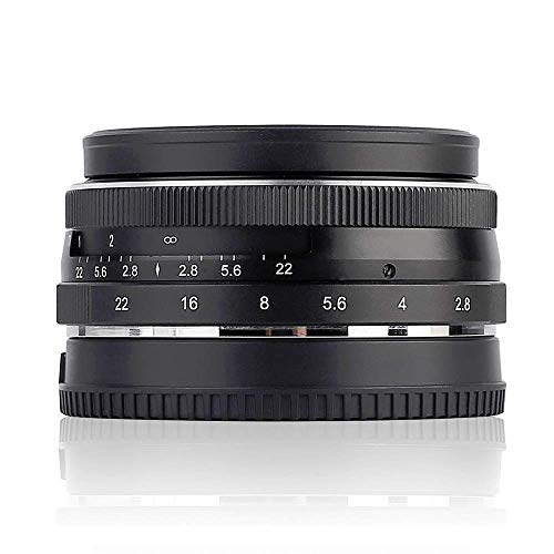 Meike Optics 19610004 Objektiv 28mm f2.8 MFT Schwarz von Meike