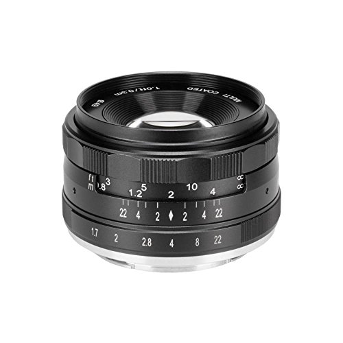 Meike Optics MK 35mm f1.7 Weitwinkel Objektiv, manueller Fokus für Fuji von Meike