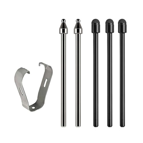 Meiliyizu Clip-On-Stiftspitzen, Metall, Filz, weiche Spitzen, für bemerkenswerte 2 kreative Arbeiter und häufige Tablets Meiliyizu Clip-On-Stiftspitzen, Metall, Filz, weiche Spitzen, für bemerkenswerte 2 kreative Arbeiter und häufige Tablets von Meiliyizu