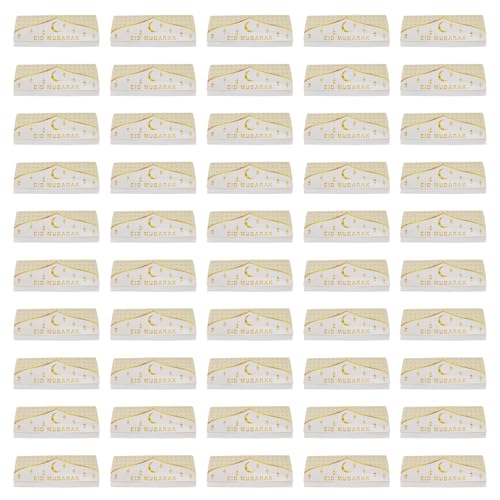 Set mit 50 Papierkarten für Festivalversammlungen, Eid Mubaraks Geld und Geschenke, faltbar, Geldhalter, Grußumschlag Set mit 50 Papierkarten für Festivalversammlungen, Eid Mubaraks Geld und Geschenke, faltbar, Geldhalter, Grußumschlag von Meiliyizu