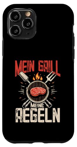 Mein Grill Meine Regeln Vatertag Spruch Für Mann Papa Humor Hülle für iPhone 11 Pro Mein Grill Meine Regeln Vatertag Spruch Für Mann Papa Humor Hülle für iPhone 11 Pro von Mein Grill Meine Regeln Vatertag Geschenk Papa