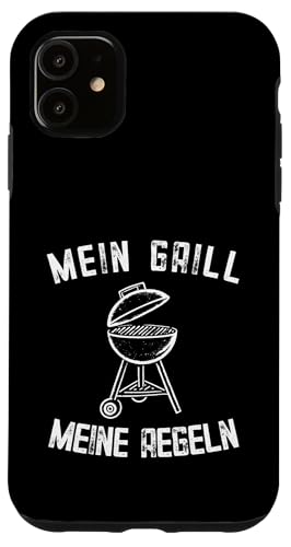 Mein Grill Meine Regeln Vatertag Spruch Für Mann Papa Humor Hülle für iPhone 11 Mein Grill Meine Regeln Vatertag Spruch Für Mann Papa Humor Hülle für iPhone 11 von Mein Grill Meine Regeln Vatertag Geschenk Papa
