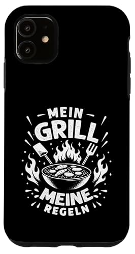 Mein Grill Meine Regeln Vatertag Spruch Für Mann Papa Humor Hülle für iPhone 11 Mein Grill Meine Regeln Vatertag Spruch Für Mann Papa Humor Hülle für iPhone 11 von Mein Grill Meine Regeln Vatertag Geschenk Papa