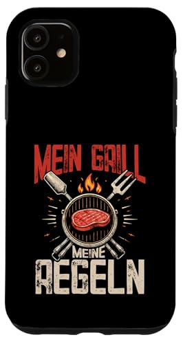 Mein Grill Meine Regeln Vatertag Spruch Für Mann Papa Humor Hülle für iPhone 11 Mein Grill Meine Regeln Vatertag Spruch Für Mann Papa Humor Hülle für iPhone 11 von Mein Grill Meine Regeln Vatertag Geschenk Papa