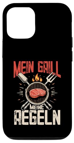 Mein Grill Meine Regeln Vatertag Spruch Für Mann Papa Humor Hülle für iPhone 12/12 Pro Mein Grill Meine Regeln Vatertag Spruch Für Mann Papa Humor Hülle für iPhone 12/12 Pro von Mein Grill Meine Regeln Vatertag Geschenk Papa