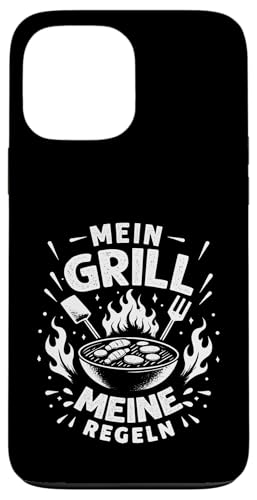 Mein Grill Meine Regeln Vatertag Spruch Für Mann Papa Humor Hülle für iPhone 13 Pro Max Mein Grill Meine Regeln Vatertag Spruch Für Mann Papa Humor Hülle für iPhone 13 Pro Max von Mein Grill Meine Regeln Vatertag Geschenk Papa