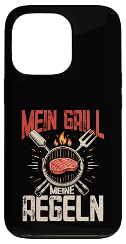Mein Grill Meine Regeln Vatertag Spruch Für Mann Papa Humor Hülle für iPhone 13 Pro Mein Grill Meine Regeln Vatertag Spruch Für Mann Papa Humor Hülle für iPhone 13 Pro von Mein Grill Meine Regeln Vatertag Geschenk Papa