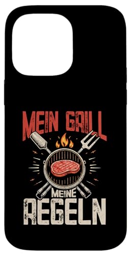 Mein Grill Meine Regeln Vatertag Spruch Für Mann Papa Humor Hülle für iPhone 14 Pro Max Mein Grill Meine Regeln Vatertag Spruch Für Mann Papa Humor Hülle für iPhone 14 Pro Max von Mein Grill Meine Regeln Vatertag Geschenk Papa