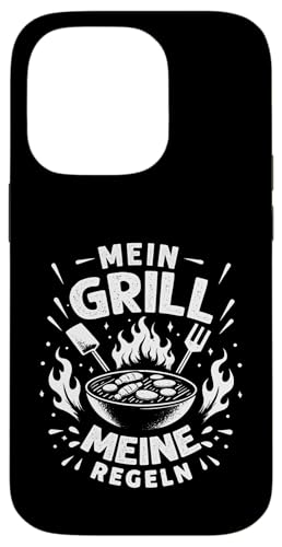 Mein Grill Meine Regeln Vatertag Spruch Für Mann Papa Humor Hülle für iPhone 14 Pro Mein Grill Meine Regeln Vatertag Spruch Für Mann Papa Humor Hülle für iPhone 14 Pro von Mein Grill Meine Regeln Vatertag Geschenk Papa