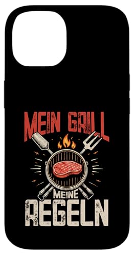 Mein Grill Meine Regeln Vatertag Spruch Für Mann Papa Humor Hülle für iPhone 14 Mein Grill Meine Regeln Vatertag Spruch Für Mann Papa Humor Hülle für iPhone 14 von Mein Grill Meine Regeln Vatertag Geschenk Papa