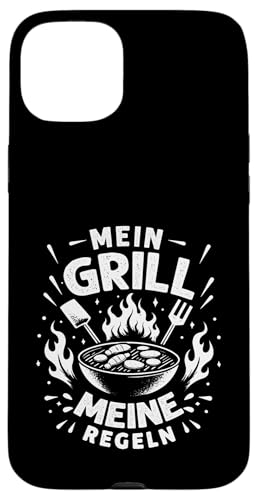 Mein Grill Meine Regeln Vatertag Spruch Für Mann Papa Humor Hülle für iPhone 15 Plus Mein Grill Meine Regeln Vatertag Spruch Für Mann Papa Humor Hülle für iPhone 15 Plus von Mein Grill Meine Regeln Vatertag Geschenk Papa