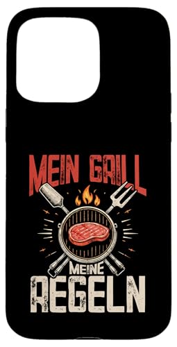 Mein Grill Meine Regeln Vatertag Spruch Für Mann Papa Humor Hülle für iPhone 15 Pro Max Mein Grill Meine Regeln Vatertag Spruch Für Mann Papa Humor Hülle für iPhone 15 Pro Max von Mein Grill Meine Regeln Vatertag Geschenk Papa