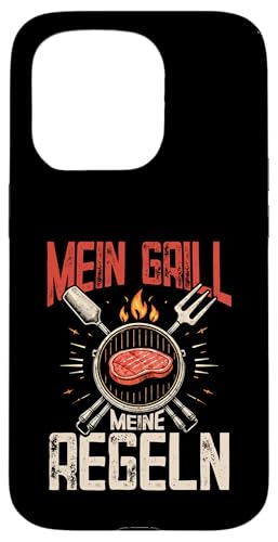 Mein Grill Meine Regeln Vatertag Spruch Für Mann Papa Humor Hülle für iPhone 15 Pro Mein Grill Meine Regeln Vatertag Spruch Für Mann Papa Humor Hülle für iPhone 15 Pro von Mein Grill Meine Regeln Vatertag Geschenk Papa