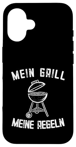 Mein Grill Meine Regeln Vatertag Spruch Für Mann Papa Humor Hülle für iPhone 16 Mein Grill Meine Regeln Vatertag Spruch Für Mann Papa Humor Hülle für iPhone 16 von Mein Grill Meine Regeln Vatertag Geschenk Papa