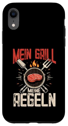 Mein Grill Meine Regeln Vatertag Spruch Für Mann Papa Humor Hülle für iPhone XR Mein Grill Meine Regeln Vatertag Spruch Für Mann Papa Humor Hülle für iPhone XR von Mein Grill Meine Regeln Vatertag Geschenk Papa