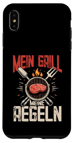 Mein Grill Meine Regeln Vatertag Spruch Für Mann Papa Humor Hülle für iPhone XS Max Mein Grill Meine Regeln Vatertag Spruch Für Mann Papa Humor Hülle für iPhone XS Max von Mein Grill Meine Regeln Vatertag Geschenk Papa