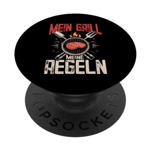 Mein Grill Meine Regeln Vatertag Spruch Für Mann Papa Humor PopSockets Klebender PopGrip Mein Grill Meine Regeln Vatertag Spruch Für Mann Papa Humor PopSockets Klebender PopGrip von Mein Grill Meine Regeln Vatertag Geschenk Papa