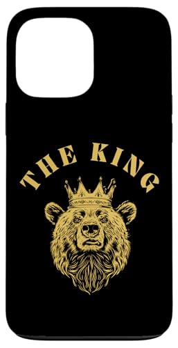 Der König - Bären-Wildtier-Logo Hülle für iPhone 13 Pro Max Der König - Bären-Wildtier-Logo Hülle für iPhone 13 Pro Max von MeinShirt
