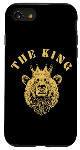 Der König - Bären-Wildtier-Logo Hülle für iPhone SE (2020) / 7 / 8 von MeinShirt