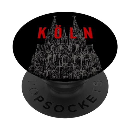 Kölner Tee mit Kölner Dom Köln Grafik lustig PopSockets mit austauschbarem PopGrip Kölner Tee mit Kölner Dom Köln Grafik lustig PopSockets mit austauschbarem PopGrip von MeinShirt