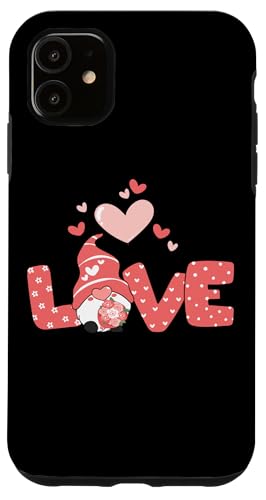 Love Gnom - Süßer Valentinstag-Liebhaber, lustig Hülle für iPhone 11 von MeinShirt