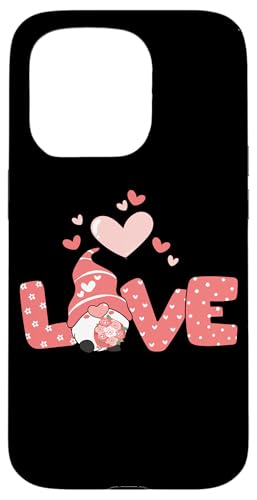 Love Gnom - Süßer Valentinstag-Liebhaber, lustig Hülle für iPhone 15 Pro von MeinShirt