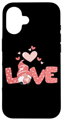 Love Gnom - Süßer Valentinstag-Liebhaber, lustig Hülle für iPhone 16 von MeinShirt