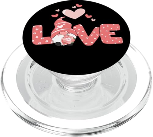 Love Gnom - Süßer Valentinstag-Liebhaber, lustig PopSockets PopGrip für MagSafe von MeinShirt