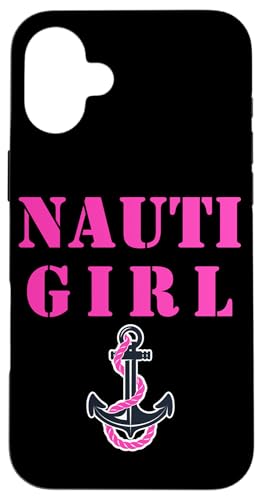 Nauti Girl Anker Segelboot Hülle für iPhone 16 Plus Nauti Girl Anker Segelboot Hülle für iPhone 16 Plus von MeinShirt