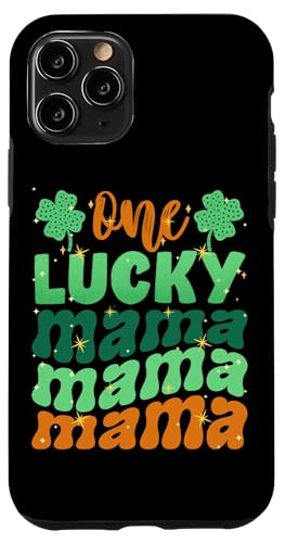 One Lucky Mama - St. Patricks Day Funny Hülle für iPhone 11 Pro von MeinShirt
