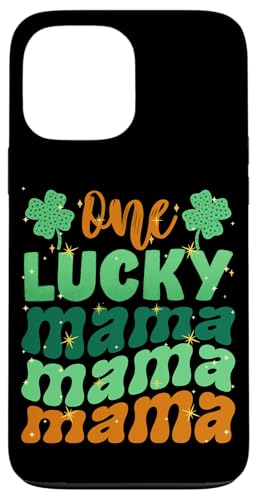One Lucky Mama - St. Patricks Day Funny Hülle für iPhone 13 Pro Max von MeinShirt