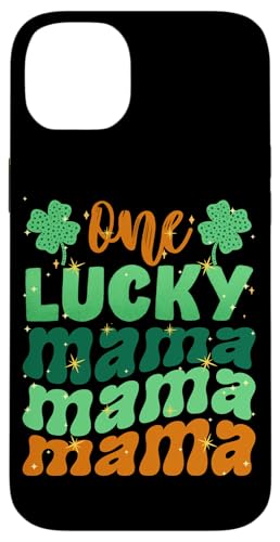 One Lucky Mama - St. Patricks Day Funny Hülle für iPhone 14 Plus von MeinShirt