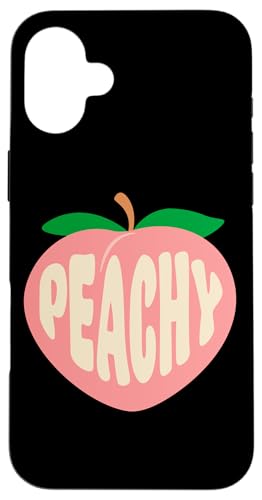 Peachy Retro 70er Georgia Pfirsiche Sommer Obst Hülle für iPhone 16 Plus Peachy Retro 70er Georgia Pfirsiche Sommer Obst Hülle für iPhone 16 Plus von MeinShirt