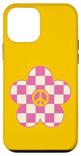 Retro-Schild mit Gänseblümchen-Motiv, 80er-Jahre-Stil, Vintage-Stil Hülle für iPhone 12 mini von MeinShirt