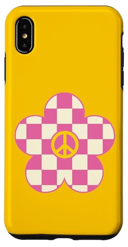 Retro-Schild mit Gänseblümchen-Motiv, 80er-Jahre-Stil, Vintage-Stil Hülle für iPhone XS Max von MeinShirt