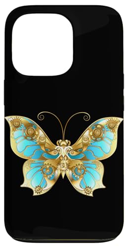 Steampunk Zahnräder Schmetterling Hülle für iPhone 13 Pro Steampunk Zahnräder Schmetterling Hülle für iPhone 13 Pro von MeinShirt