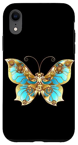 Steampunk Zahnräder Schmetterling Hülle für iPhone XR Steampunk Zahnräder Schmetterling Hülle für iPhone XR von MeinShirt