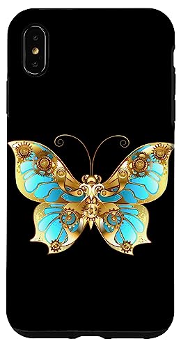 Steampunk Zahnräder Schmetterling Hülle für iPhone XS Max Steampunk Zahnräder Schmetterling Hülle für iPhone XS Max von MeinShirt