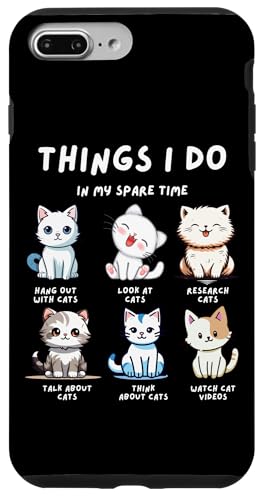 Things I Do - Lustiger Katzenliebhaber Hülle für iPhone 7 Plus/8 Plus Things I Do - Lustiger Katzenliebhaber Hülle für iPhone 7 Plus/8 Plus von MeinShirt
