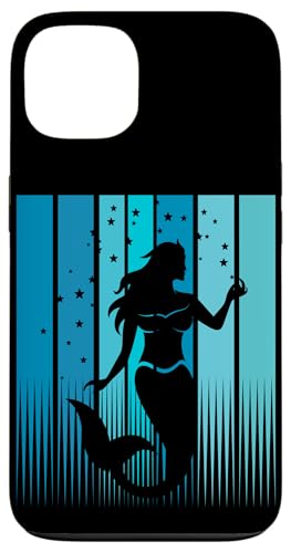 Vintage Mermaid Vibes - Ocean Lover Retro Hülle für iPhone 13 von MeinShirt
