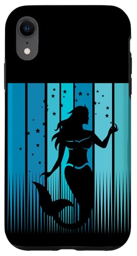 Vintage Mermaid Vibes - Ocean Lover Retro Hülle für iPhone XR von MeinShirt