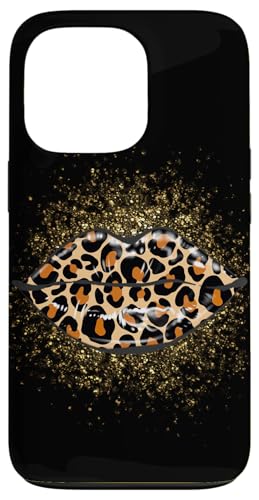 Wild Kiss: Retro Leopard Print Lippen Lustig Hülle für iPhone 13 Pro Wild Kiss: Retro Leopard Print Lippen Lustig Hülle für iPhone 13 Pro von MeinShirt