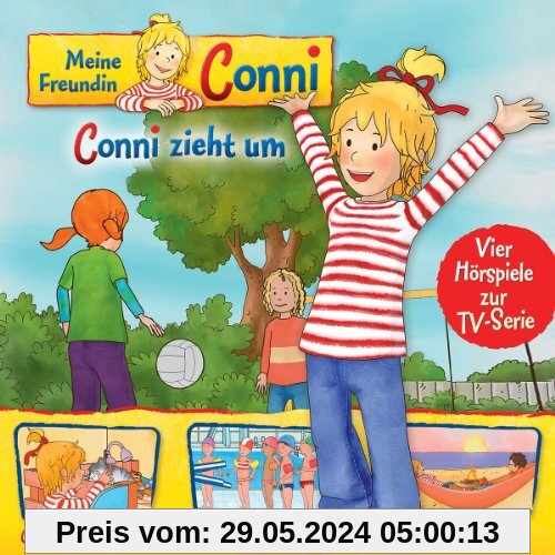 01: Conni Zieht Um/Katze/Seepferdchen/Geht Zelten von Meine Freundin Conni (TV-Hörspiel)