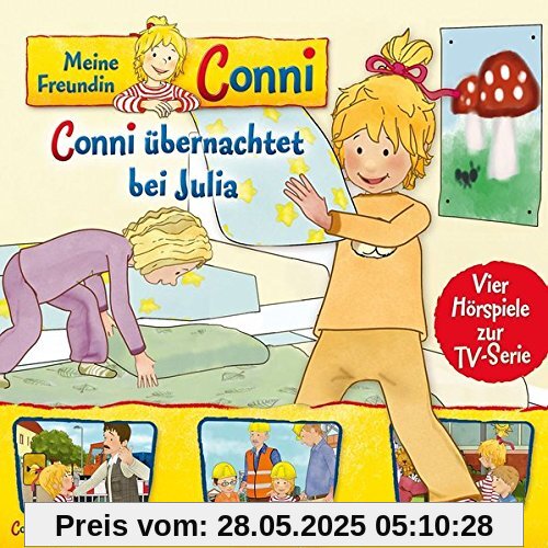 08: Conni Übernachtet / Fremden / Baustelle / Flohmarkt von Meine Freundin Conni (TV-Hörspiel)