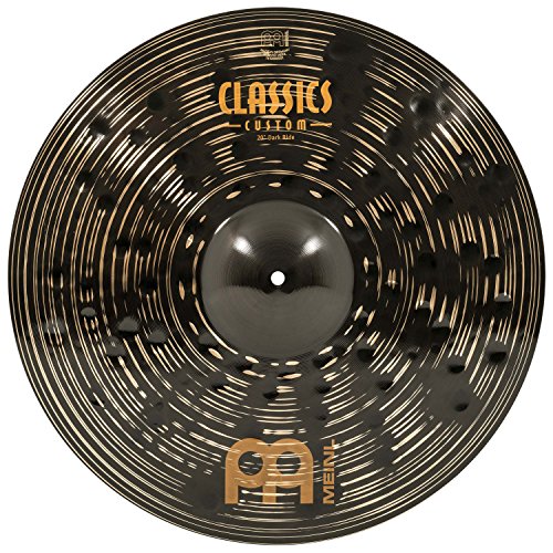Meinl Cymbals Classics Custom Dark Ride — 20 Zoll (Video) Schlagzeug Becken (50,80cm) B12 Bronze, Dunkles Finish (CC20DAR) von Meinl Cymbals