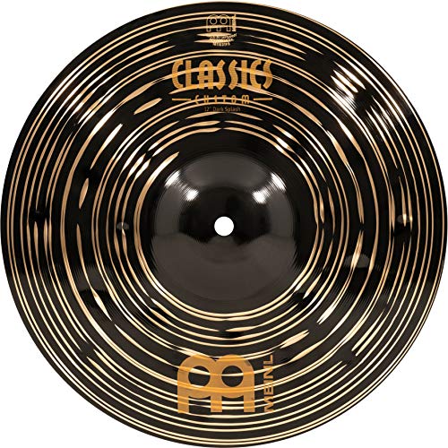 Meinl Cymbals Classics Custom Dark Splash — 12 Zoll (Video) Schlagzeug Becken (30,48cm) B12 Bronze, Dunkles Finish (CC12DAS) von Meinl Cymbals