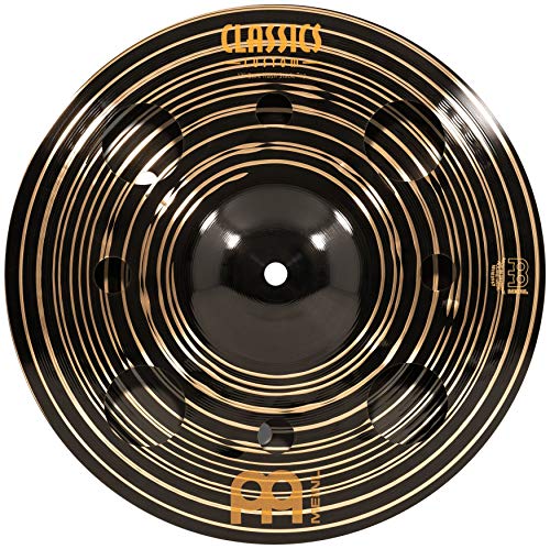 Meinl Cymbals Classics Custom Dark Trash Stack — 12 Zoll (Video) Schlagzeug Becken (30,48cm) B12 Bronze, Dunkles Finish (CC-12DASTK) von Meinl Cymbals